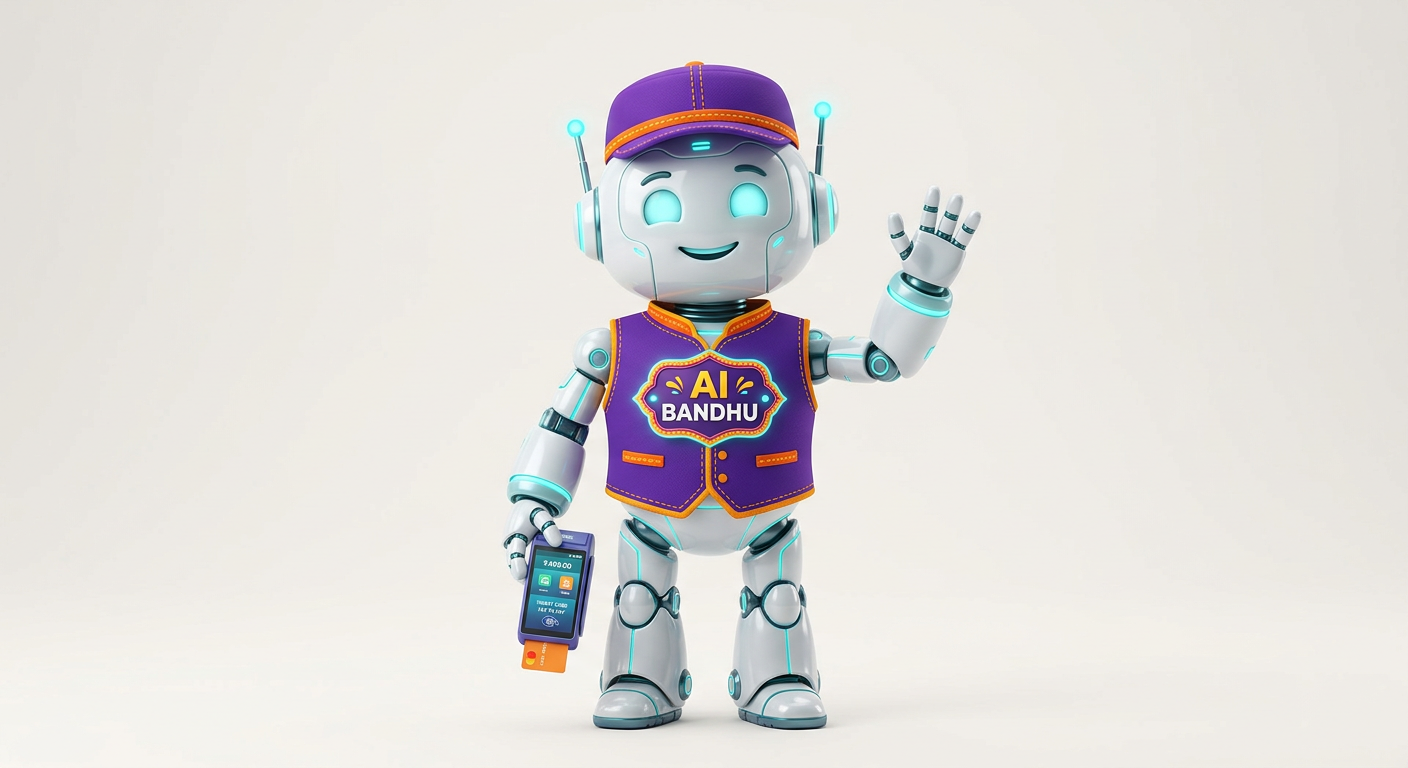 AI Bandhu mascot